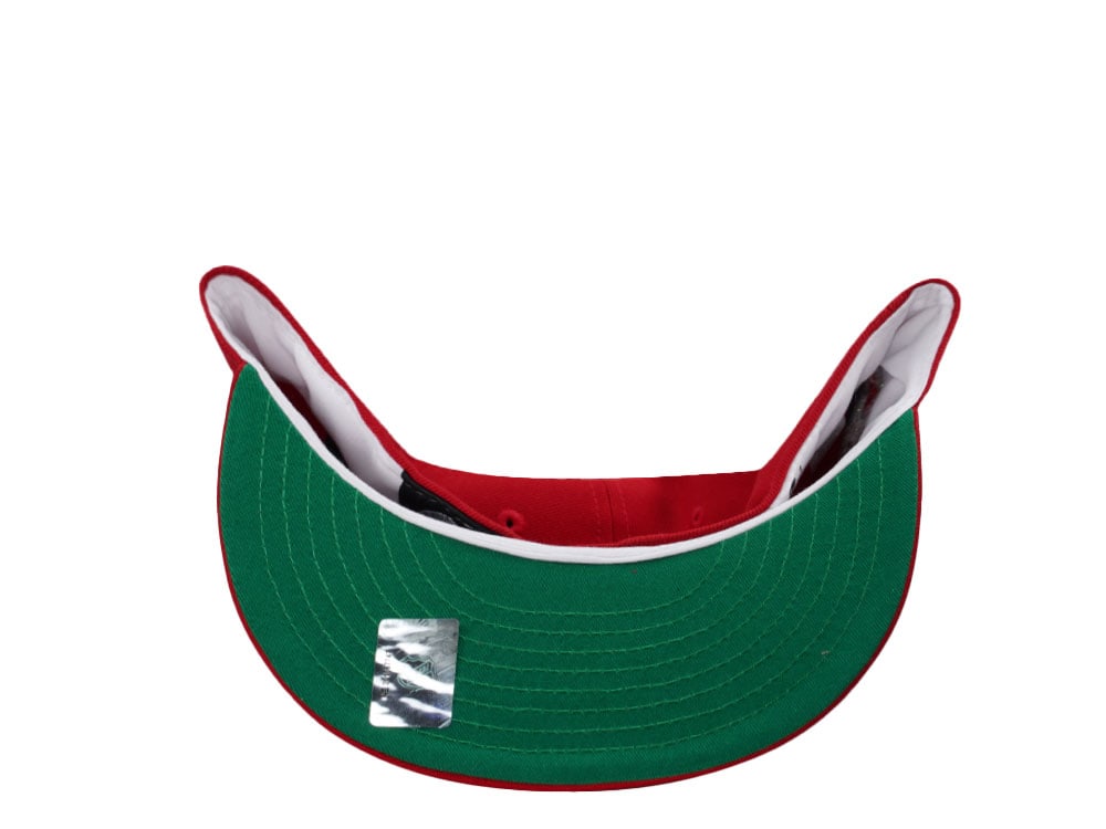 New Era Detroit Red Wings 100th Anniversary Scarlet Farewell Edition 59Fifty Fitted Casquette