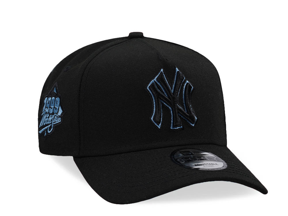 New Era New York Yankees World Series 1999 Black Sky Edition 9Forty A Frame Snapback Casquette