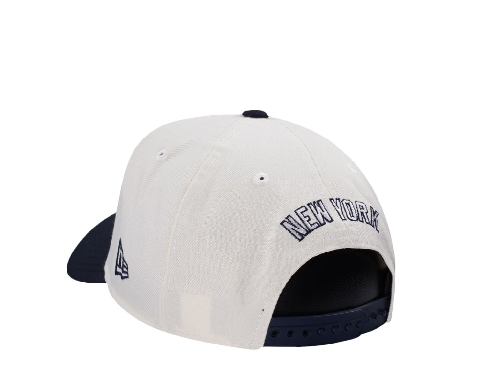 New Era New York Yankees World Series 2000 Chrome Two Tone Edition 9Forty A Frame Snapback Casquette