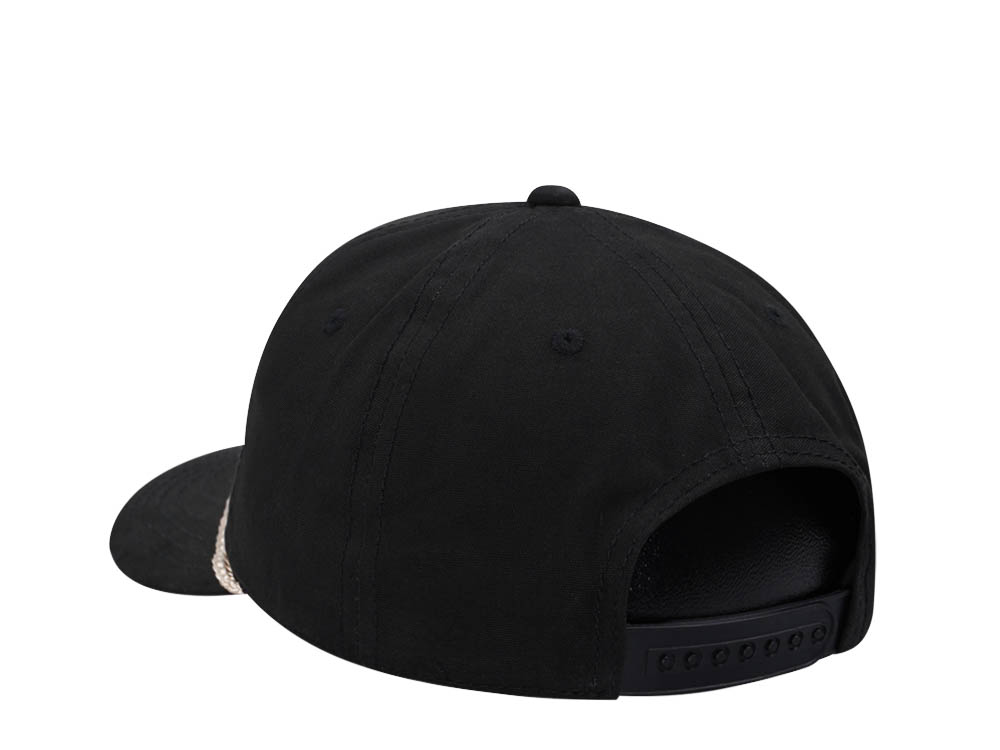 American Needle Yellowstone National Park Canvas Black Snapback Casquette
