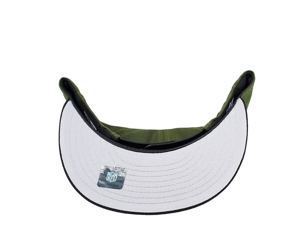 New Era Tampa Bay Buccaneers Olive Black Edition 9Fifty Snapback Casquette