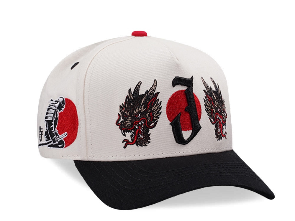 Parallel Union Japan Dragon Samurai Chrome Two Tone Edition Snapback Casquette