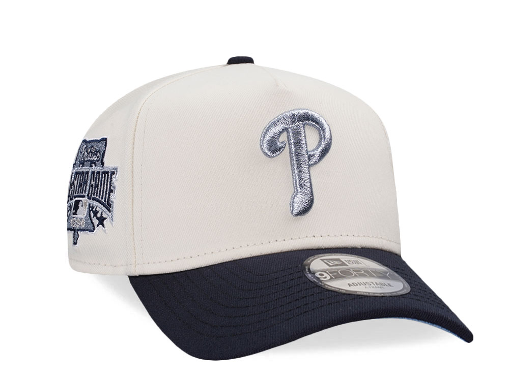 New Era Philadelphia Phillies Inaugural Season 1996 Chrome Two Tone Edition  9Forty A Frame Snapback Casquette