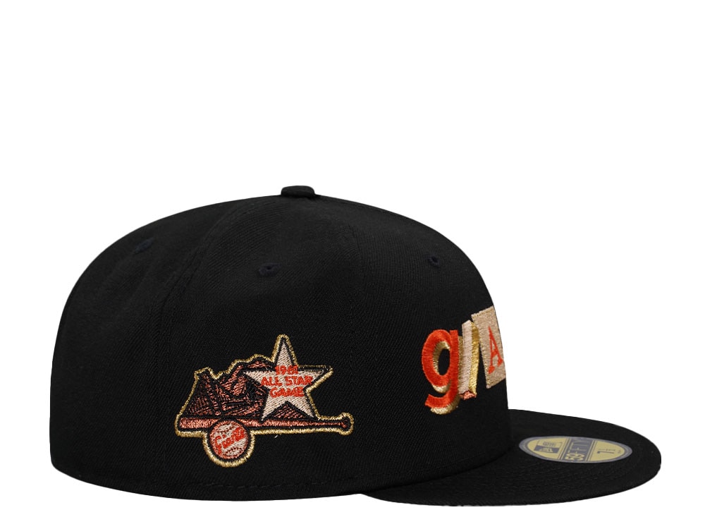 New Era San Francisco Giants All Star Game 1961 Black Prime Edition 59Fifty Fitted Casquette