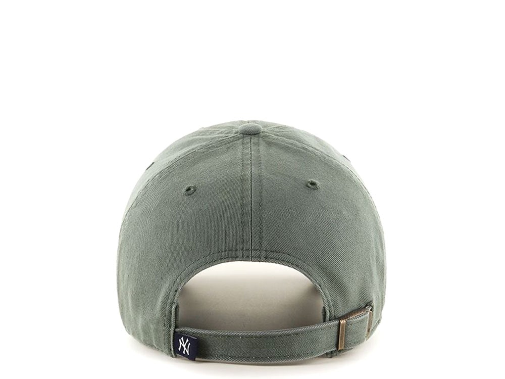 47Brand New York Yankees Clean Up Olive Strapback Casquette