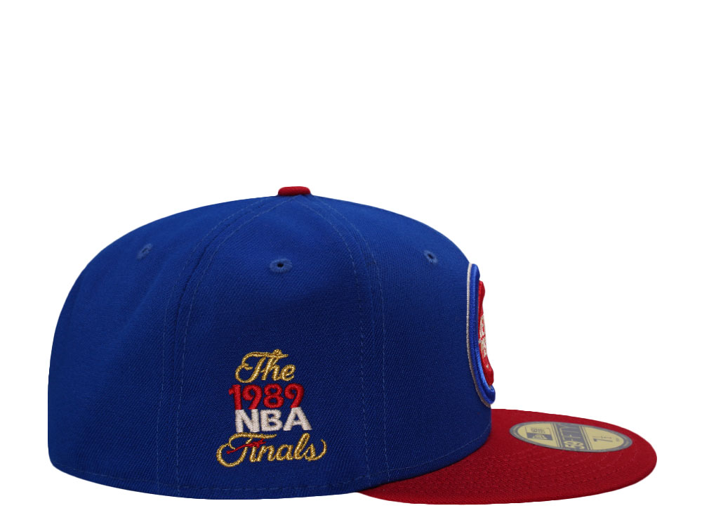 New Era Detroit Pistons NBA Finals 1989 Two Tone Edition 59Fifty Fitted Casquette