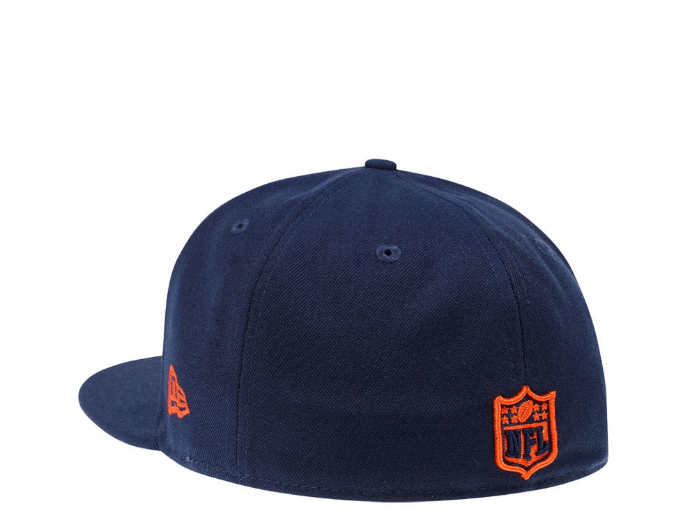 New Era Denver Broncos Blue and Orange Edition 59Fifty Fitted Casquette
