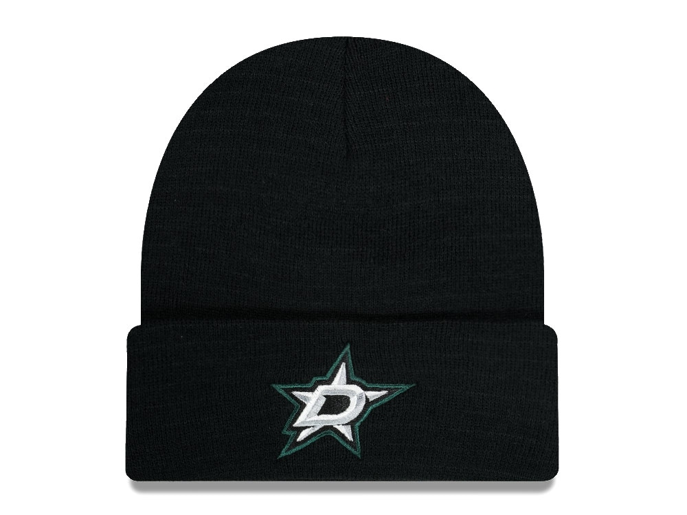 American Needle Dallas Stars Cuffed Black Chapeaux
