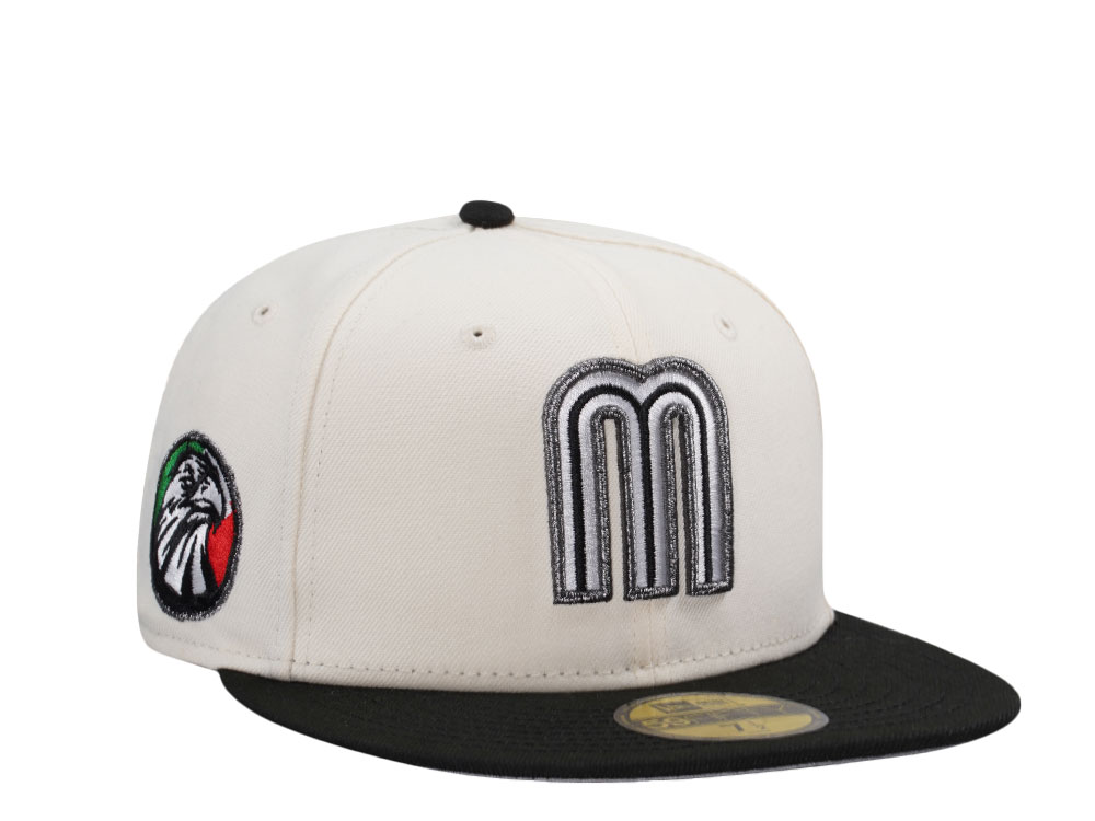 New Era Mexico Metallic Chrome Two Tone Edition 59Fifty Fitted Casquette
