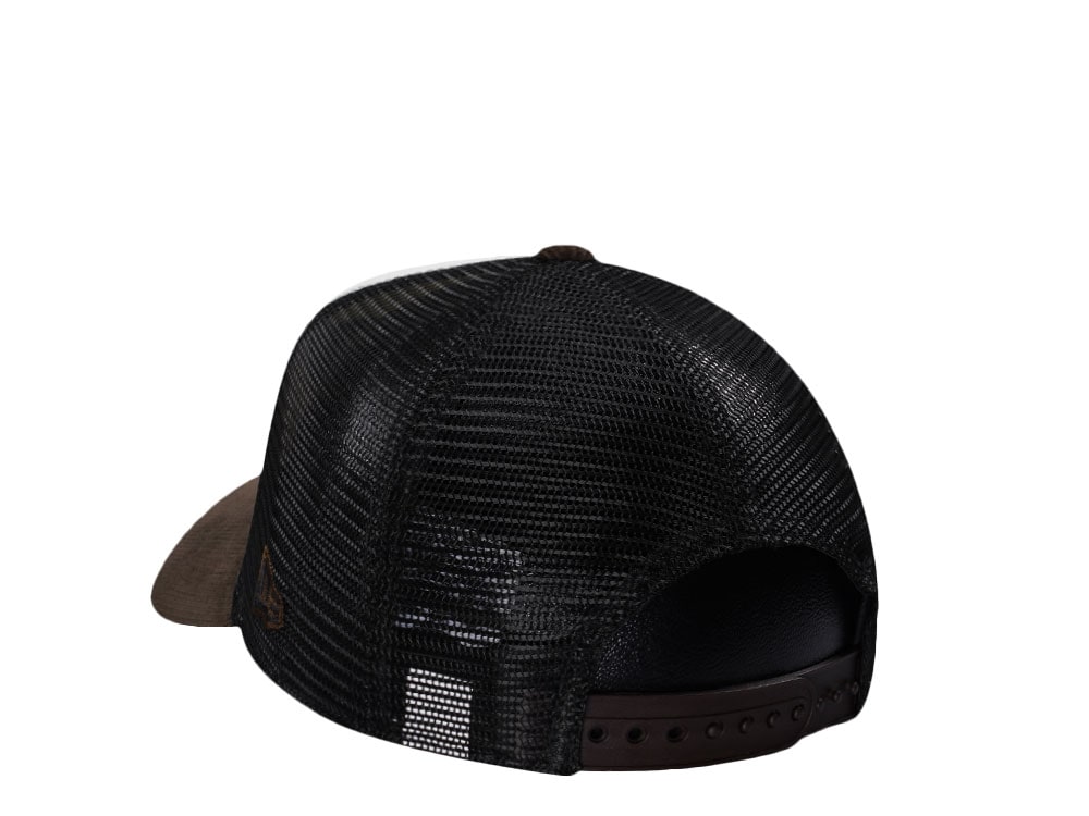 New Era Chicago Blackhawks Creme Two Tone Edition 9Forty A Frame Trucker Snapback Casquette