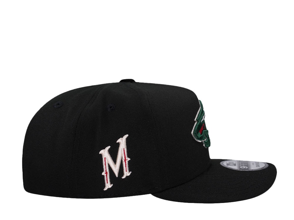 New Era Minnesota Wild Black Classic 9Fifty A Frame Snapback Casquette