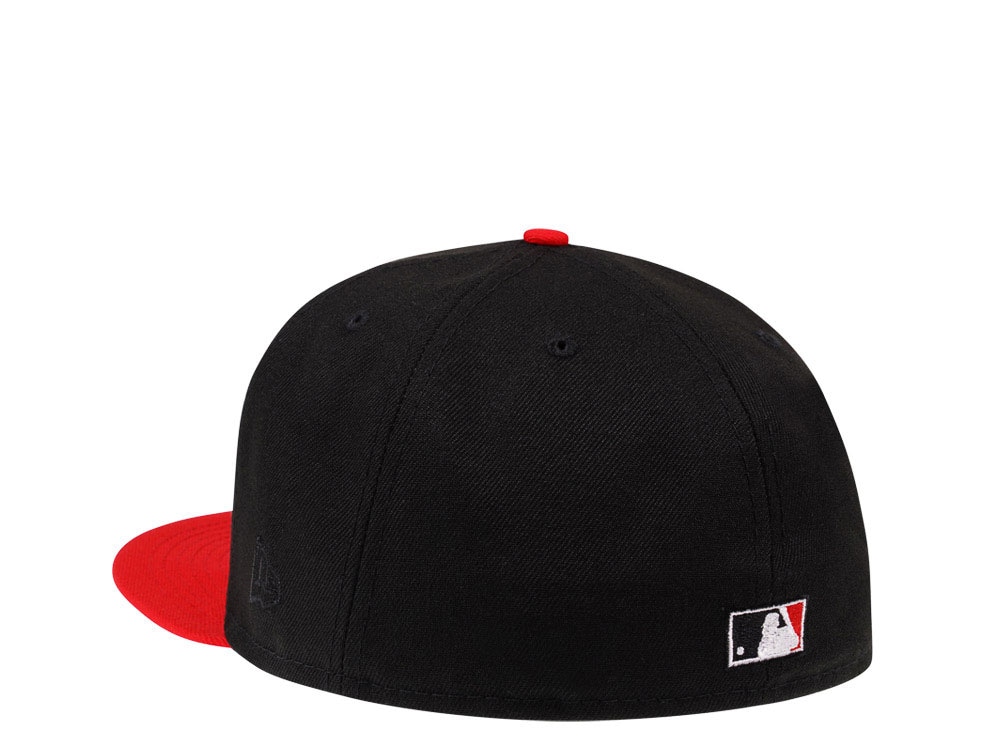 New Era Toronto Blue Jays Black Red Two Tone Classic Edition 59Fifty Fitted Casquette