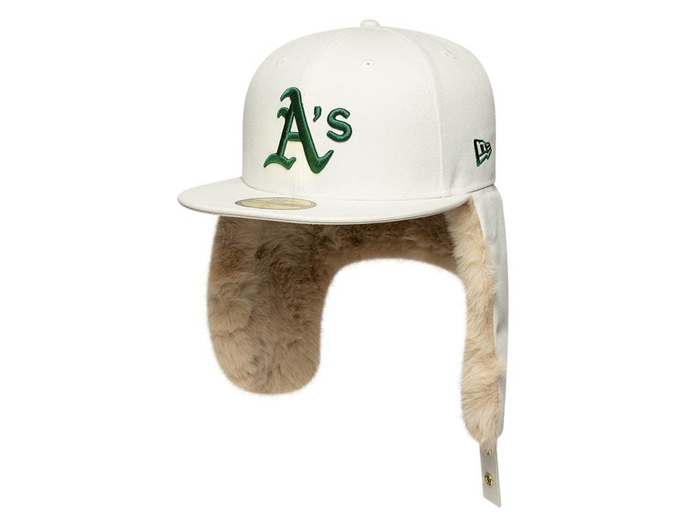 New Era Oakland Athletics World Series 1989 Ivory Prime Edition 59Fifty Dogear Fitted Casquette