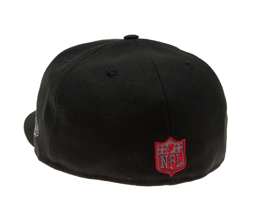 New Era New England Patriots Red Graphite 59Fifty Fitted Casquette