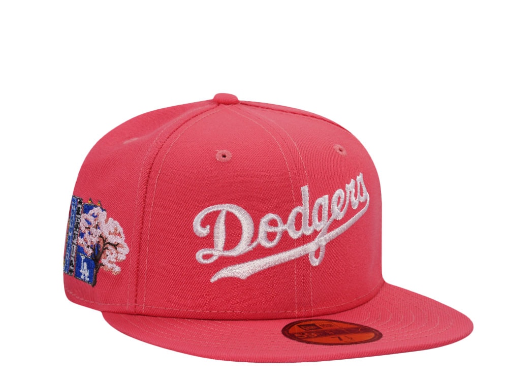 New Era Los Angeles Dodgers Tokyo Series Coral Prime Edition 59Fifty Fitted Casquette