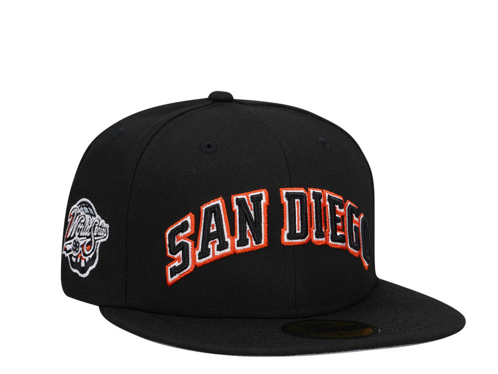 New Era San Diego Padres World Series 1998 Classic Black Edition 59Fifty Fitted Casquette