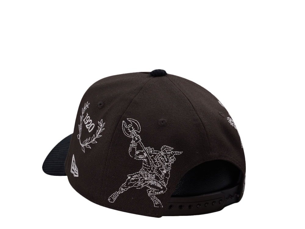 New Era New York Yankees Mythical Brown Two Tone Edition 9Forty A Frame Snapback Casquette