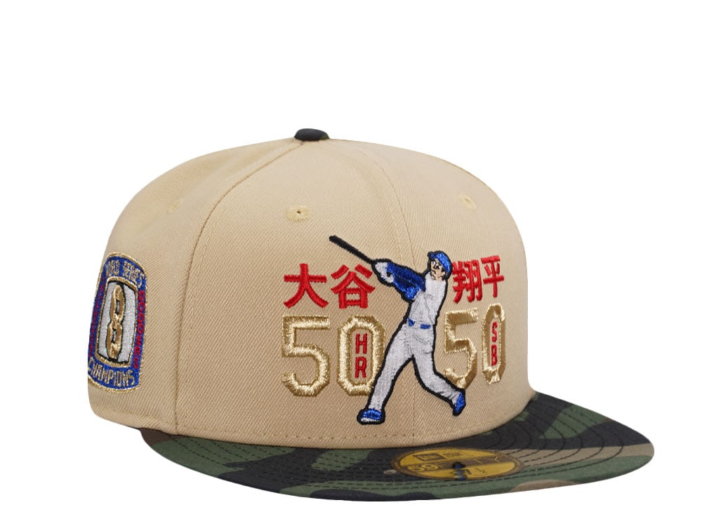 New Era Los Angeles Dodgers Ohtani 50 50 Vegas Camo Two Tone Edition 59Fifty Fitted Casquette