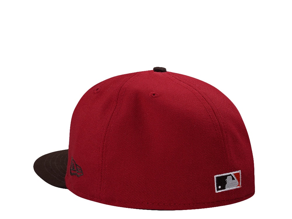 New Era New York Yankees World Series 2009 Pinot Red Two Tone Edition 59Fifty Fitted Casquette