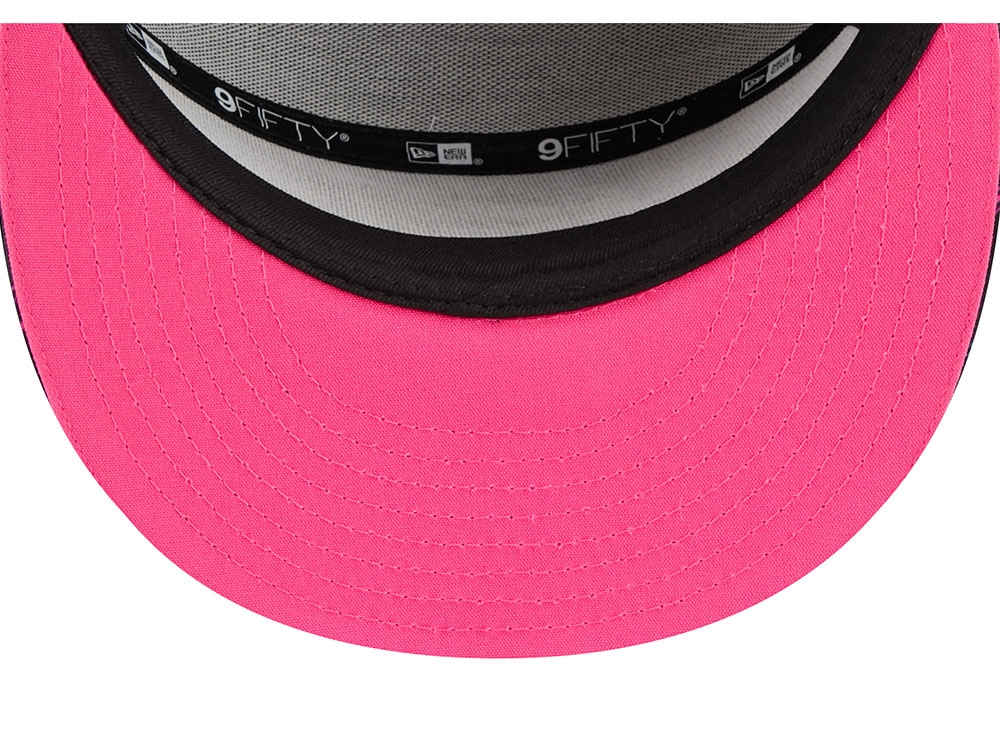 New Era Houston Texans Crucial Catch 2026 Black Edition 9Fifty Split Panel Snapback Casquette