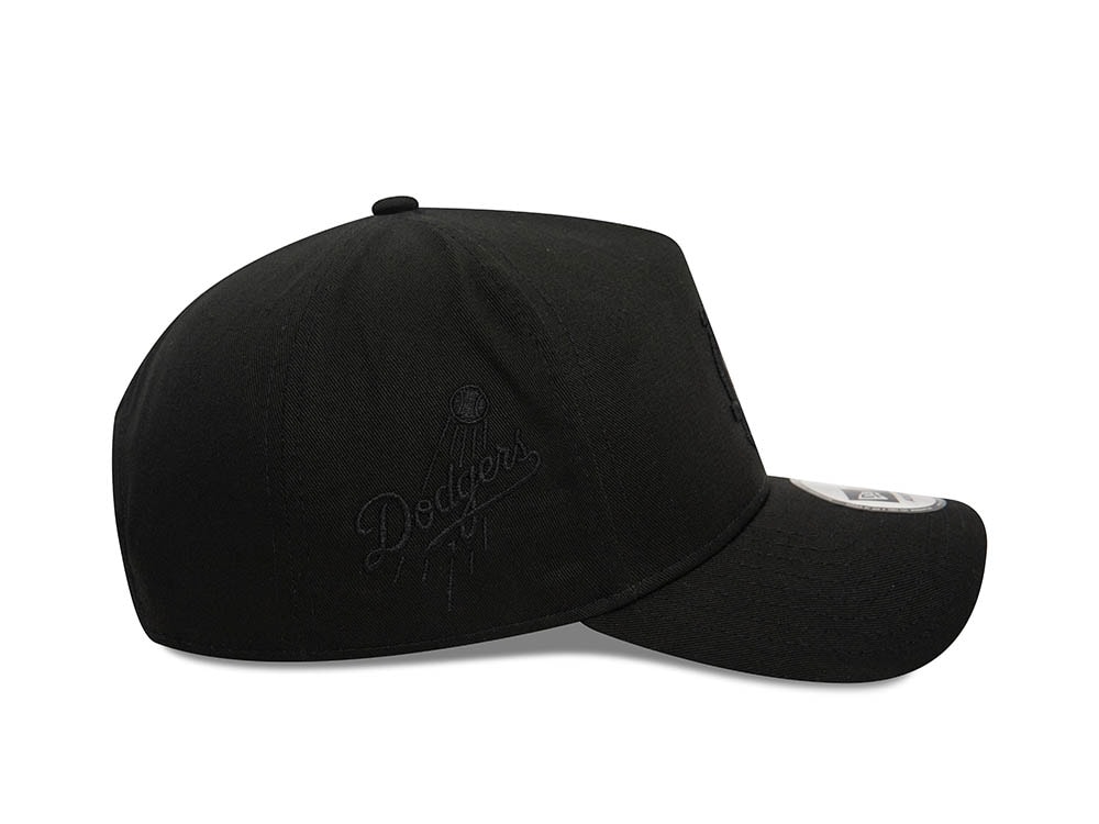 New Era Los Angeles Dodgers Monochrome Black A Frame Snapback Casquette