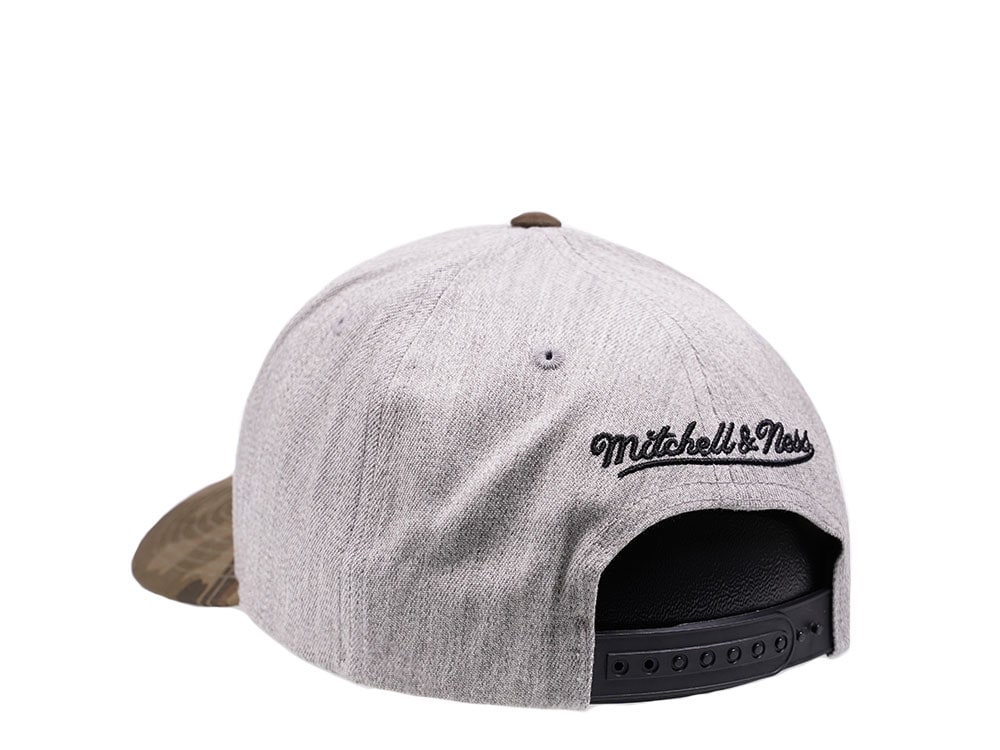 Mitchell & Ness Los Angeles Clippers Heather and Camo 110 Flex Snapback Casquette