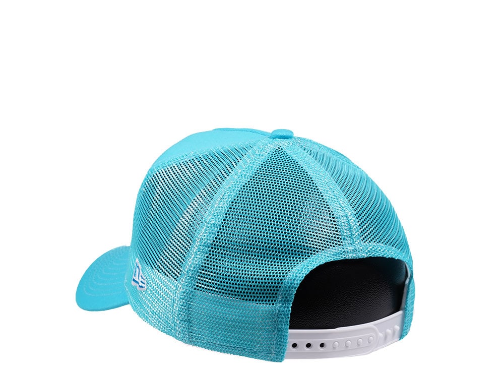 New Era Miami Heat Vice Blue Edition A Frame Trucker Casquette