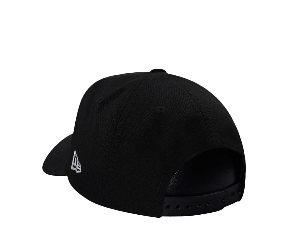New Era Texas Rangers 40th Anniversary Black Prime Edition 9Forty A Frame Snapback Casquette