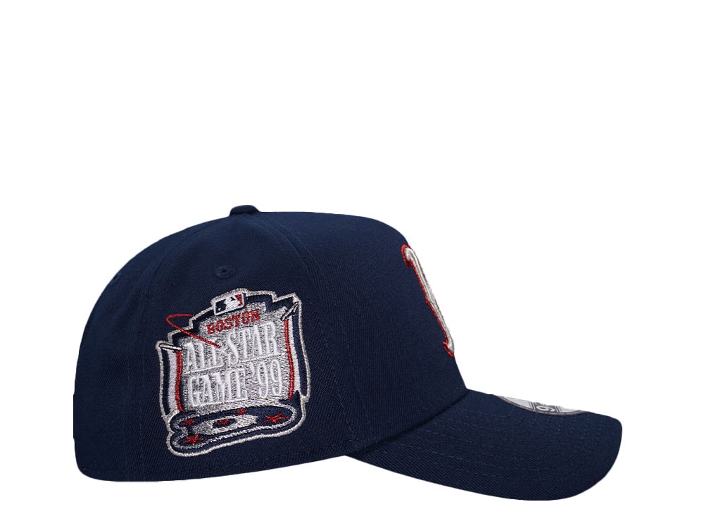 New Era Boston Red Sox All Star Game 1999 Navy Metallic Edition 9Forty A Frame Snapback Casquette