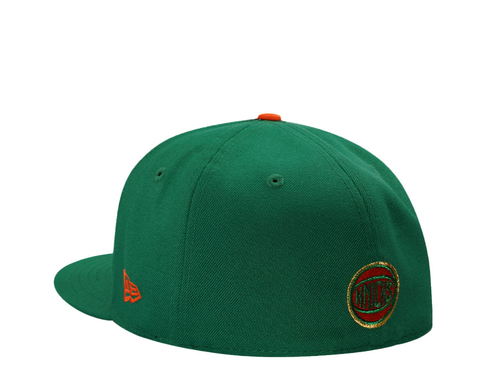 New Era New York Knicks All Star Weekend 1998 Green Metallic Edition 59Fifty Fitted Casquette