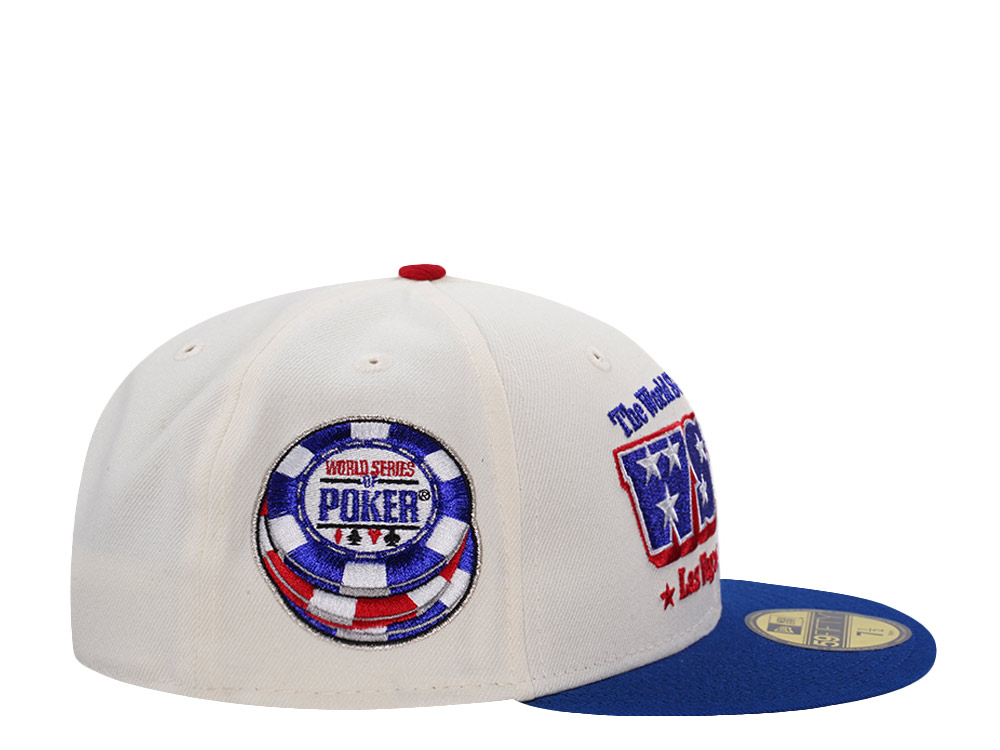 New Era World Series Of Poker Chip Chrome Two Tone Edition 59Fifty Fitted Casquette