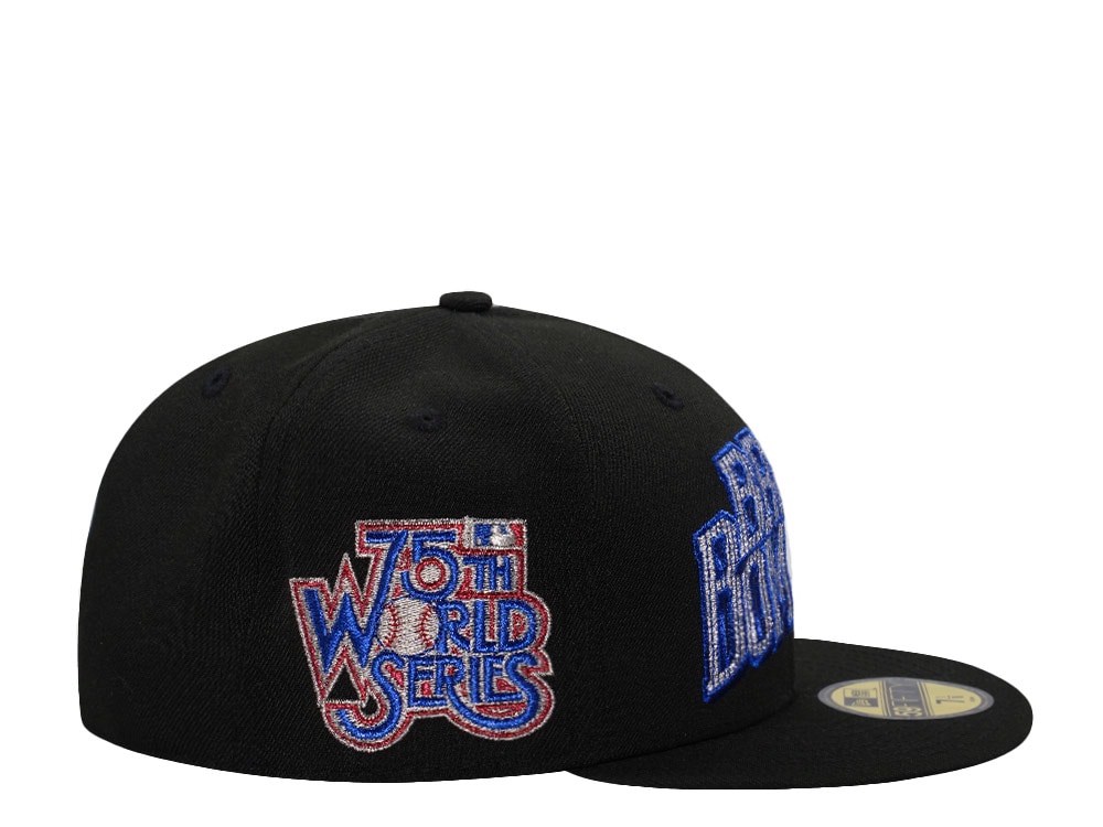 New Era New York Yankees 75th World Series Bronx Bombers Black Prime Edition 59Fifty Fitted Casquette