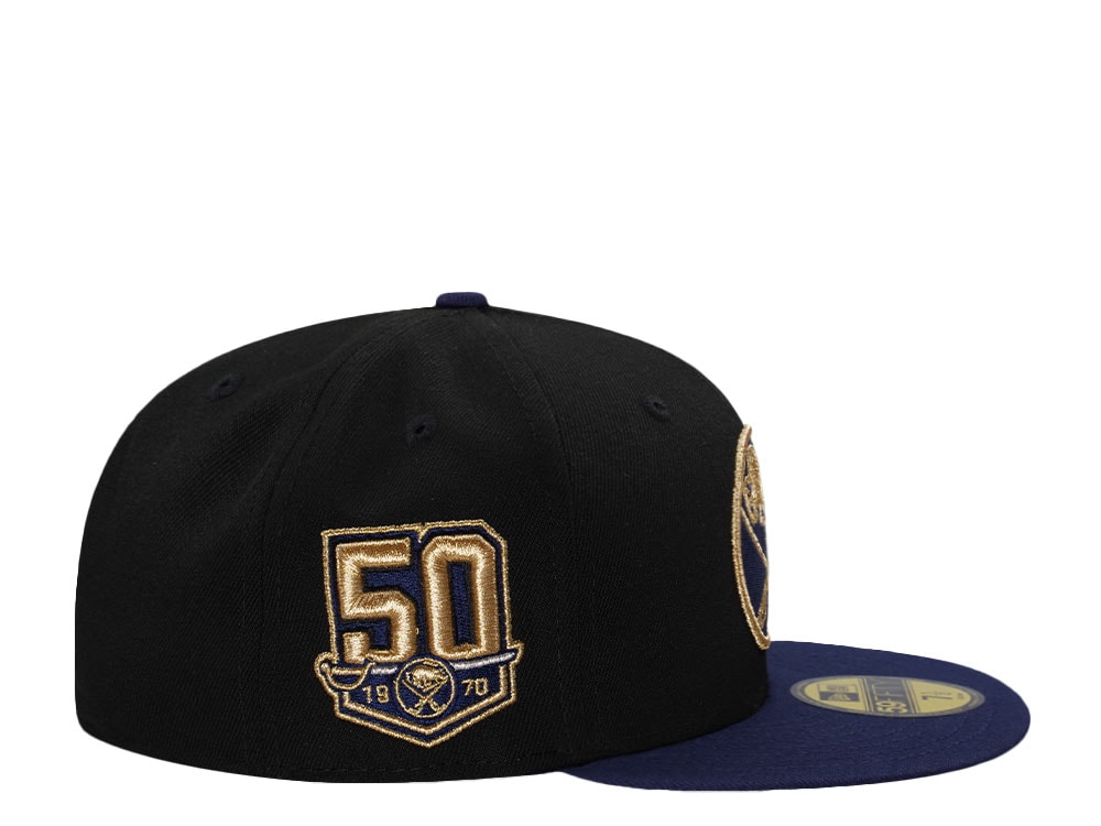 New Era Buffalo Sabres 50th Anniversary Black Two Tone Edition 59Fifty Fitted Casquette