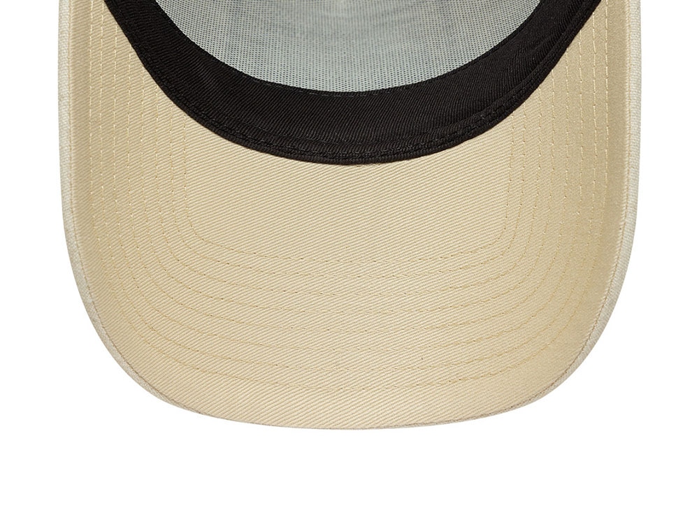New Era Patch Stone Linen 9Forty E Frame Snapback Casquette