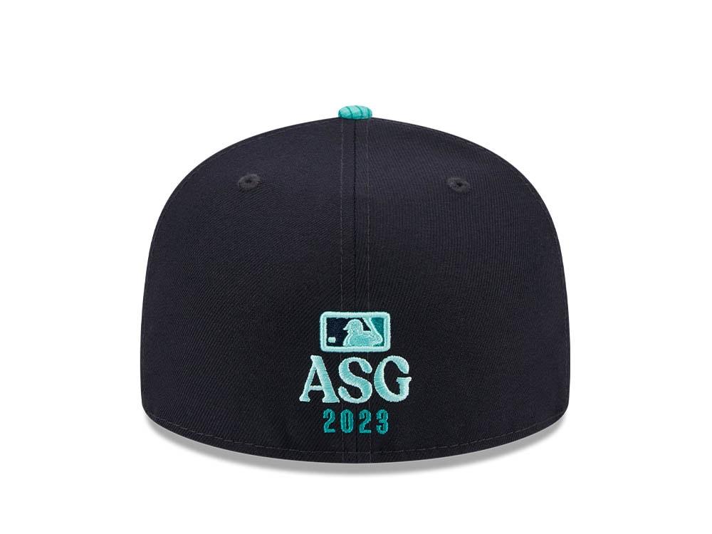 New Era Seattle Mariners All Star Game 2023 Topo E1 Two Tone Navy Edition 59Fifty Fitted Casquette