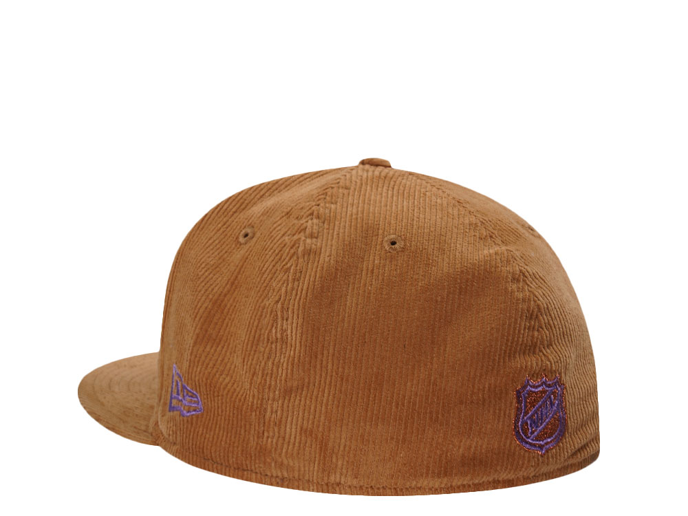 New Era  Detroit Red Wings Stanley Cup 2002 AL Camel Corduroy Prime Edition 59Fifty Fitted Casquette