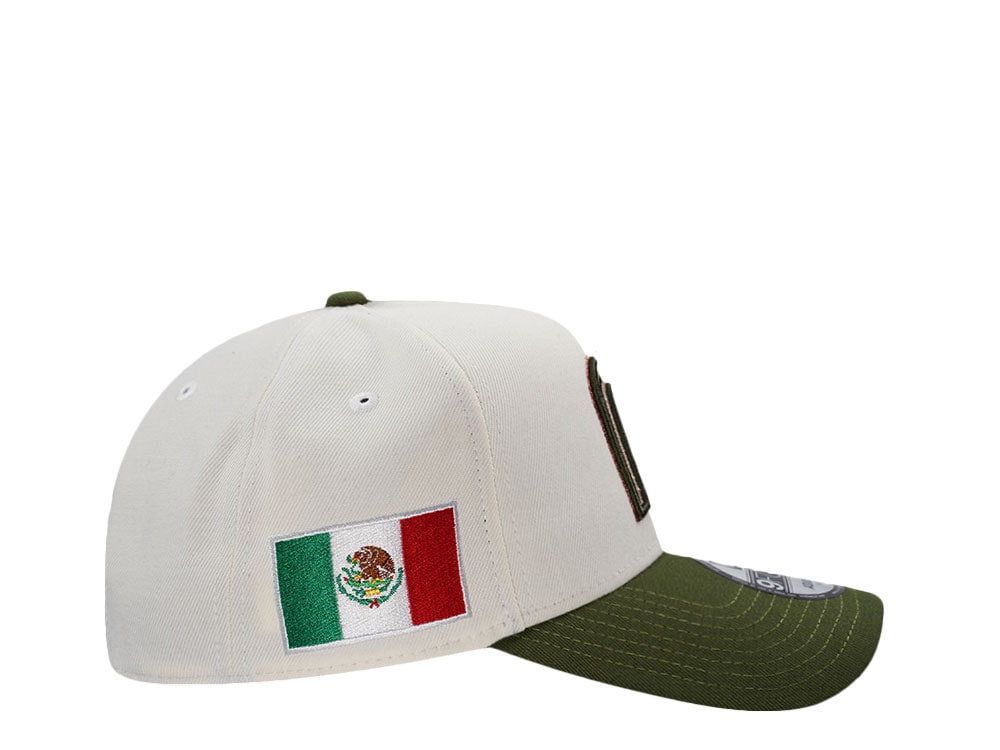 New Era Mexico World Baseball Classic Mexico Chrome Two Tone Edition 9Forty A Frame Snapback Casquette