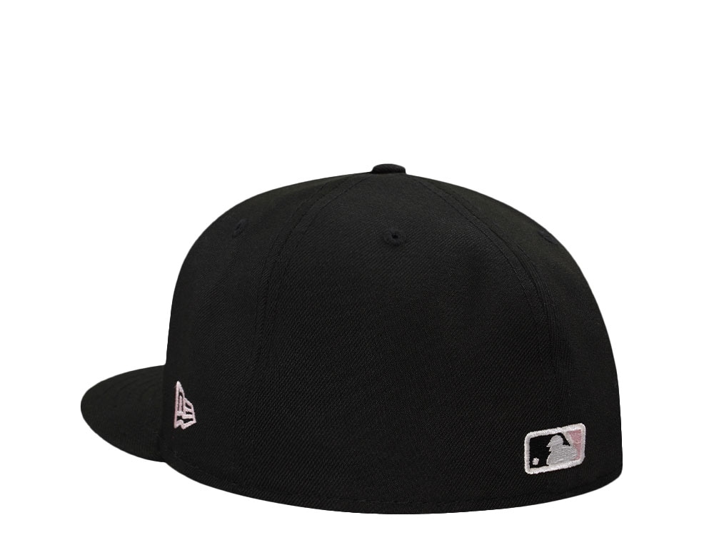 New Era Los Angeles Dodgers Script Black Pink Prime Edition 59Fifty Fitted Casquette