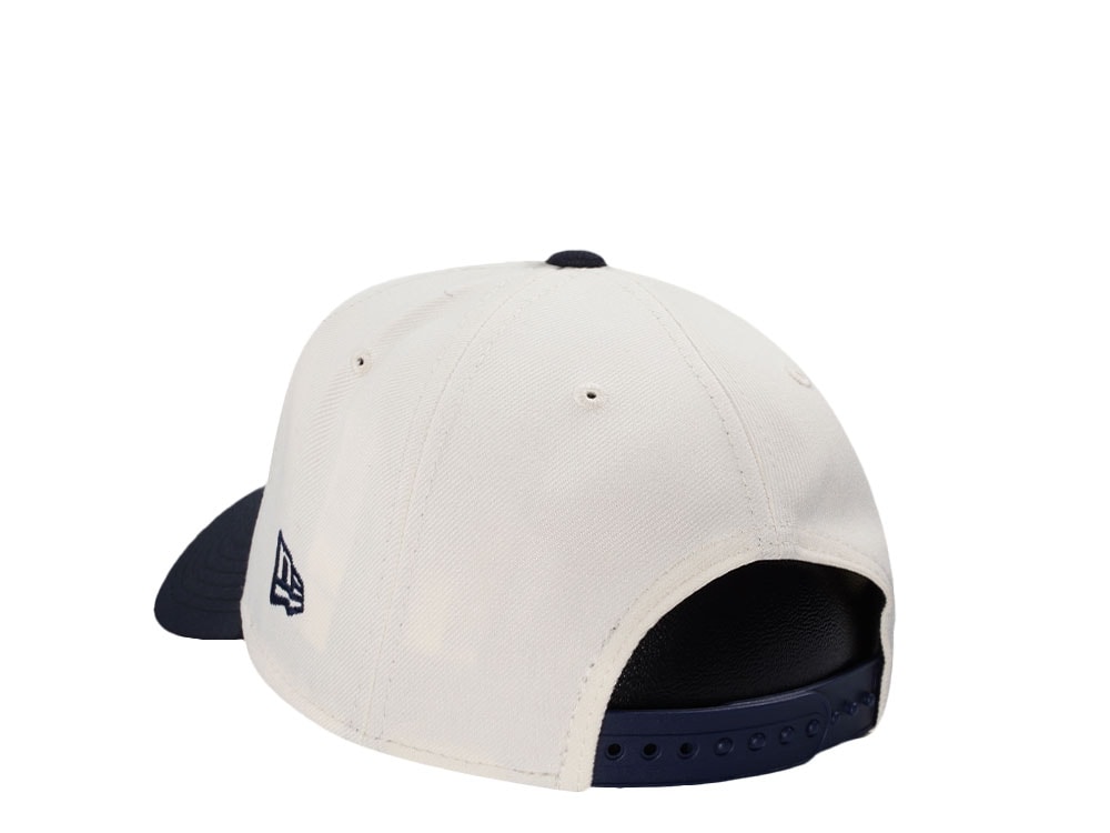 New Era New York Yankees World Series 2000 Chrome Two Tone Script Edition 9Forty A Frame Snapback Casquette