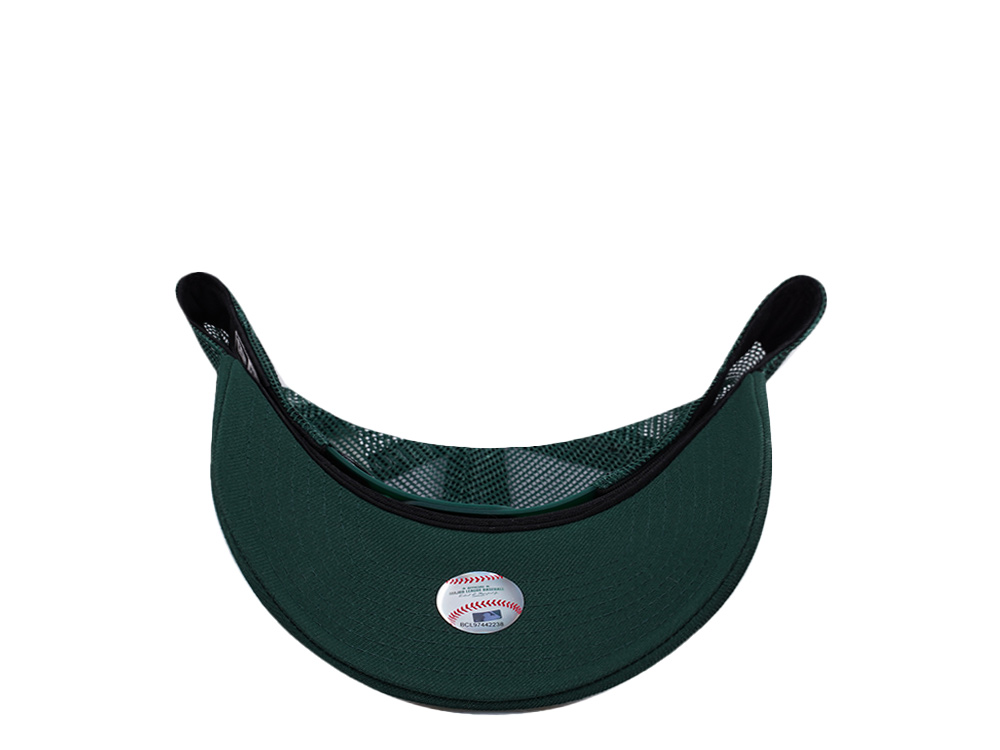 New Era Oakland Athletics Flower Chrome Two Tone Edition 9Forty A Frame Trucker Snapback Casquette