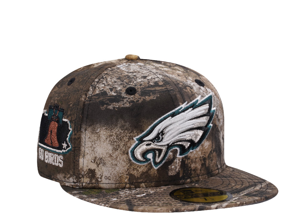 New Era Philadelphia Eagles 60th Anniversary Realtree APX Prime Edition 59Fifty Fitted Casquette