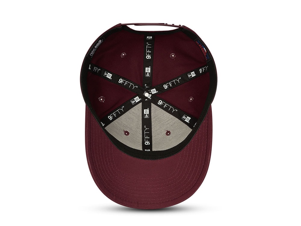 New Era New York Yankees All Maroon 9Forty Snapback Casquette