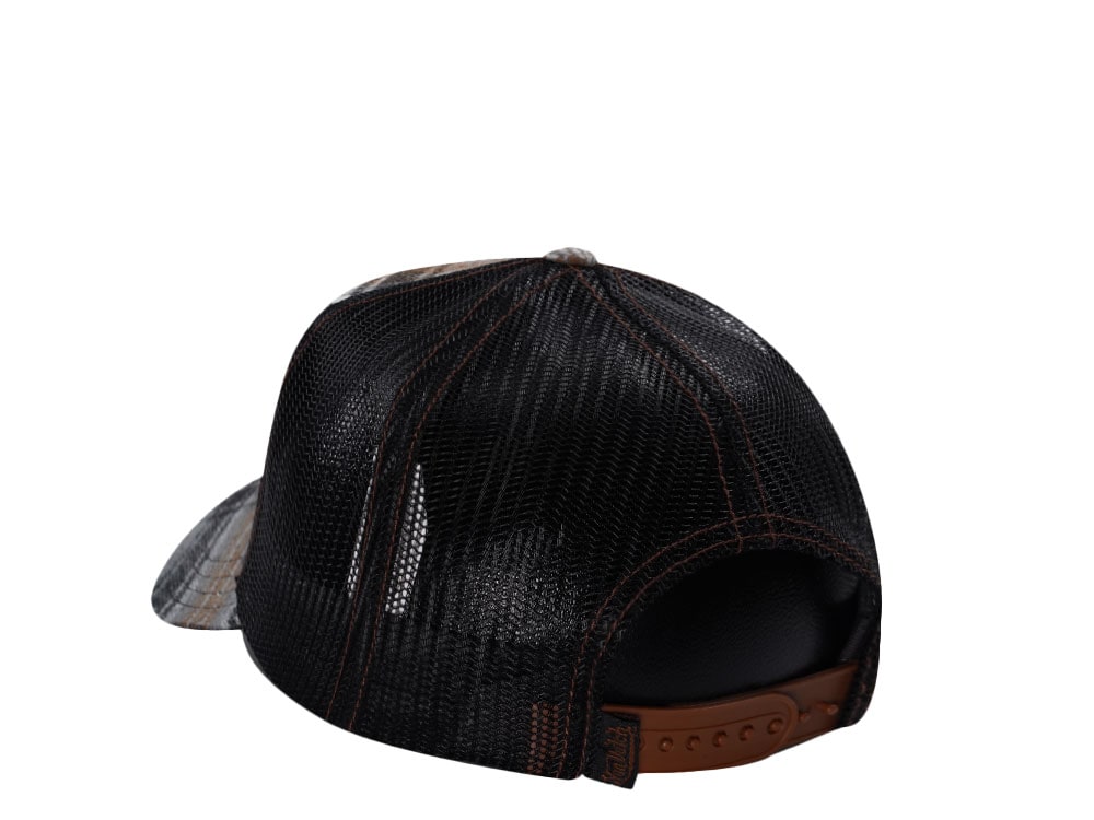 Von Dutch Flannel Patch Trucker Snapback Casquette