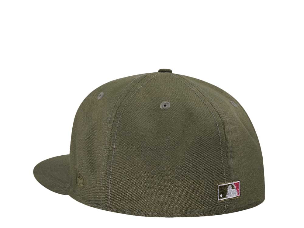 New Era Tampa Bay Rays Devil Inaugural Season 1998 Olive Lava Two Tone Edition 59Fifty Fitted Casquette