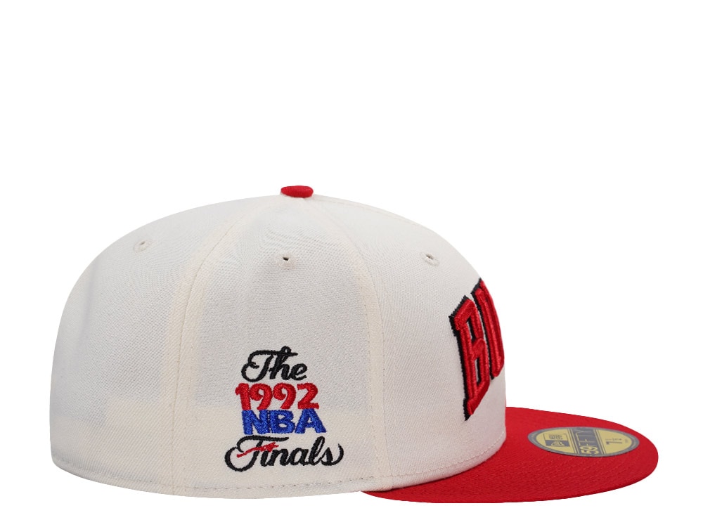 New Era Chicago Bulls NBA Finals 1992 Chrome Two Tone Edition 59Fifty Fitted Casquette