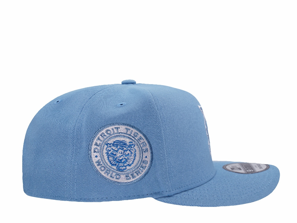 New Era Detroit Tigers World Series 1968 Sky Blue Prime Edition 9Fifty A Frame Snapback Casquette