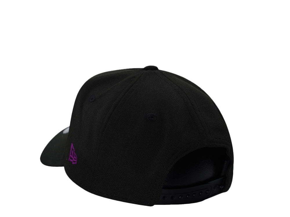 New Era Texas Rangers Final Season Magenta Black Prime Edition 9Forty A Frame Snapback Casquette