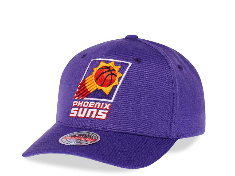 Mitchell & Ness Phoenix Suns Team Ground Red Line Solid Flex Snapback Casquette