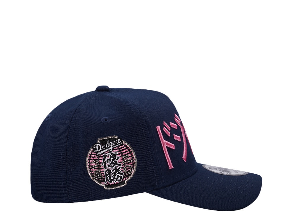 New Era Los Angeles Dodgers World Series 2026 Ocean Blue Prime Edition 9Forty A Frame Snapback Casquette