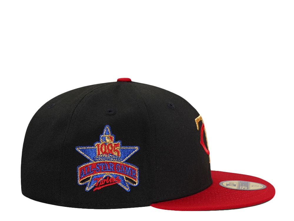 New Era Minnesota Twins All Star Game 1985 Throwback Two Tone Edition 59Fifty Fitted Casquette